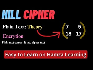 Hill Cipher (2 x 2) Encryption