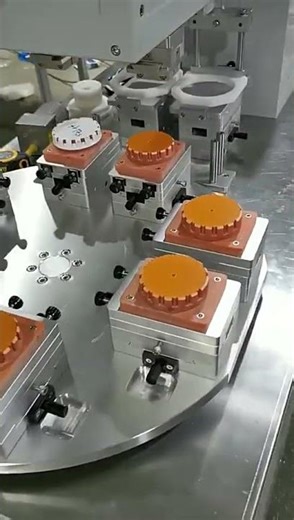 Automatic rotary ink cup pad printing machine #padprintingmachine