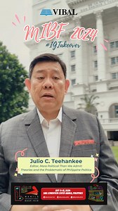 #IGTakeover Prof. Julio C. Teehankee invites everyone to the book signing of his latest edited anthology "More Political Than We Admit: Theories and the Problematic of Philippine Politics" at the #ManilaInternationalBookFair, happening on September 13, 2024 from 2:00 - 3:00PM, at the SMX Convention Center in Manila. #VibalAtMIBF #GardenOfKnowledge #LoveForReading | Vibal Group