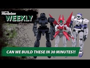 FineScale Modeler unboxes new kits, builds 30 Minutes Missions models, and wraps up BAMM