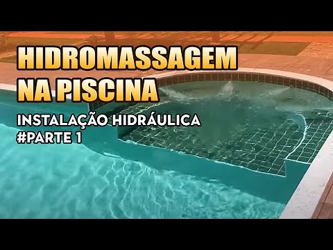 COMO FAZER PISCINA DE ALVENARIA #38 (HIDRÁULICA DA HIDROMASSAGEM)