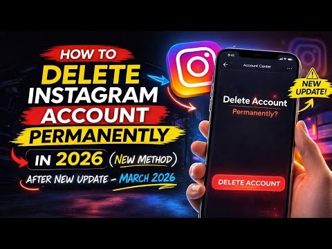 How to Delete Instagram Account Permanently (2026 Updated Guide)