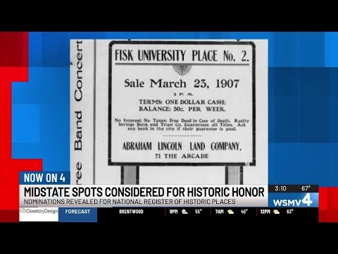 Here are the 6 sites Tennessee’s considering nominating for the National Register of Historic Pla...