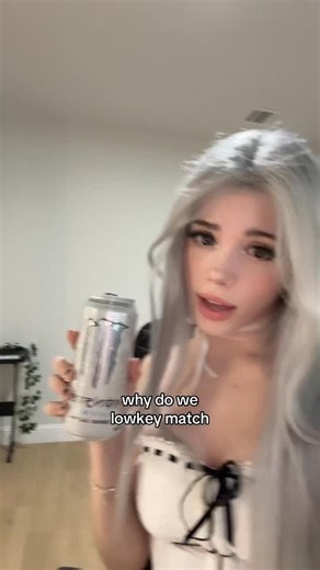 winnie on Instagram: "white monster cosplay? #egirl #reels #explore #cute #cosplay"