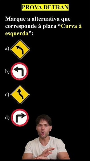 Detran Practice Test - Exam Question - Traffic Signs