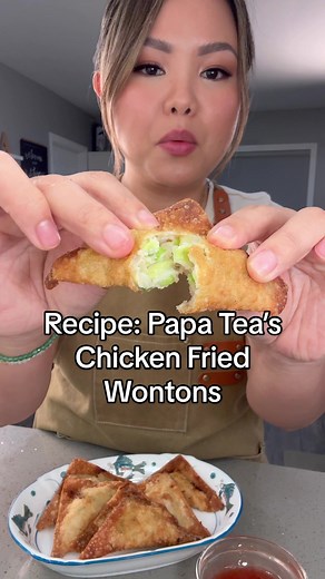 Dad's Famous Chicken Fried Wontons Recipe