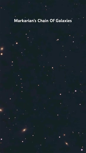 Markarian’s Chain Of Galaxies