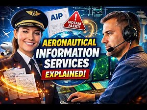Aeronautical Information Services Explained: Hidden System That Keeps Every Flight Safe ✈️