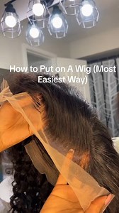 103K views · 2.5K reactions | Easiest wig install tutorial for beginners . Like and follow for more wig tutorials Delicate hairline + HD lace wig 50% off in our bio link Like and follow for everything you want to know about wigs and hair Cr: mrs.michaelraineyjr (tok) . #wiginstall #hdlacewiginstall #processing #hairtutorial | Wig Tutorials | Facebook