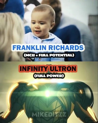Franklin Richards vs Infinity Ultron