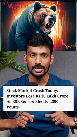 Boosan Babu Manoharan on Instagram: "Follow @finance.boosan for more such content. Where does the money go when the stock market crashes? Find out more on the YouTube video - channel link @finance.boosan in bio"