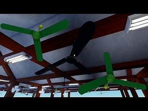 CEILING FAN GAME in the Restaurant | JOGO de VENTILADORES DE TETO no Restaurante | 😄😄