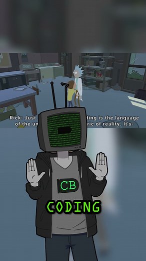 AI Rick and Morty roast Code Bullet
