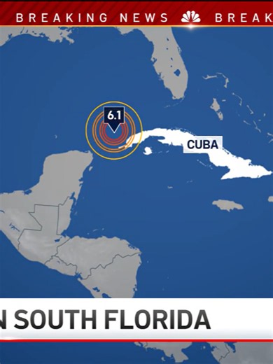 A strong earthquake in the southern Gulf off Cuba was felt in parts of South Florida and the rest of the state on Monday. According to the U.S. Geological Survey, the 6.1 magnitude quake happened about 65 miles west-northwest of Mantua, on the northwest side of Cuba, just after 2 p.m. The earthquake was reportedly felt in parts of Miami, Tampa and other areas of Florida. #earthquake #florida