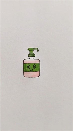 How to Draw a Cute Handwash | Easy Art Ideas for Kids