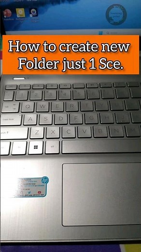 Create folder shortcut key Laptop/Pc #shorts #newfolder #keyboardtricks #viralshort