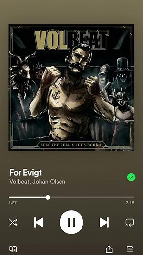 Volbeat - For Evigt #volbeat #music