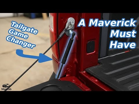 Why Didn’t Ford Include This?! Maverick Tailgate Assist Install!