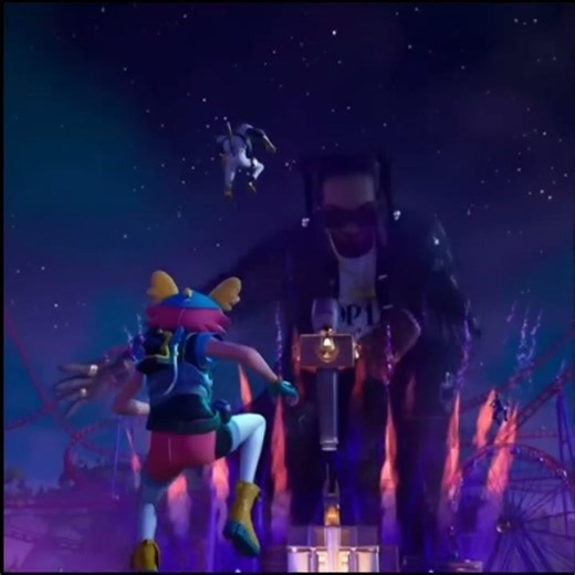 The best concert in Fortnite☠️🔥 #fortniteconcert