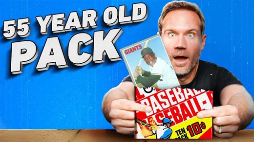 I just opened a $1,000 pack from 55 years ago! Opening 1970 Topps baseball