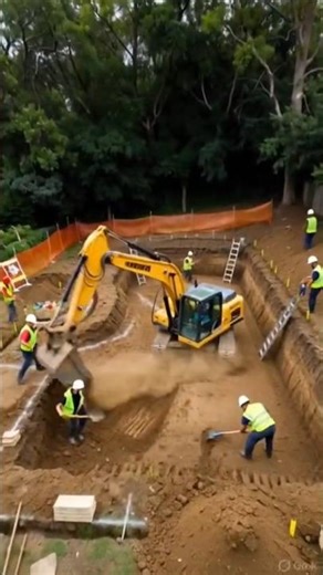 How to Build an Underground Swimming Pool #construction #ai #ytshort Best Underground Space Pool