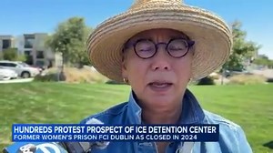 Japanese Americans, allies protest proposal to reopen Dublin prison as ICE detention center