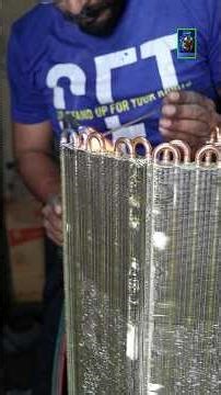Air conditioner evaporator u bend change #ytshorts