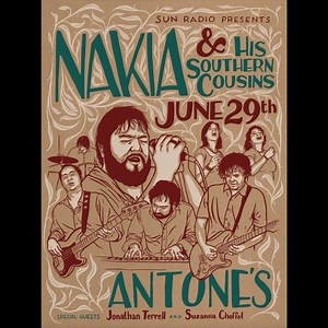 Y'all Dan Grissom Art & Design is only printing a limited run of these for the show on Thursday at Antone's so make sure to get there early to snag one and bring a poster tube if you're hardcore like me! | Nakia