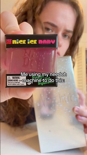 NEEDOH MACHINE CHANGED MY NEEDOH NICE CUBE SQUISHY 😭