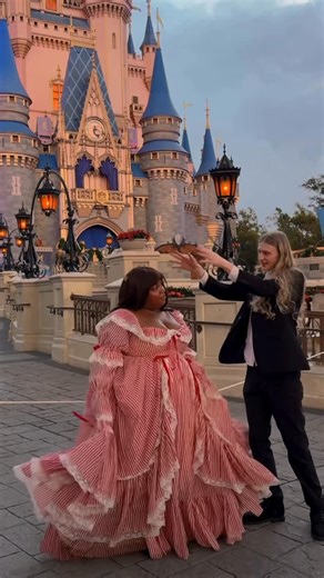 Aaliyah • cozy lifestyle & gaming | Had the most magical time at Disney World for the holiday season 🎄🏰💫 🎀 My dress is from @selkie it’s the candy stripe waltz gown ✨... | Instagram