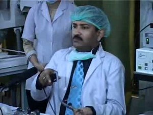 Laparoscopic Telescope Demonstration