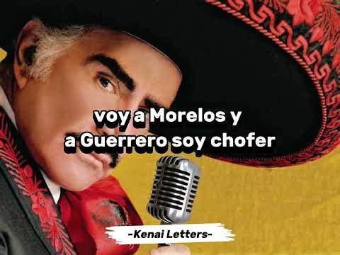 Vicente Fernández - El Chofer (Letra)