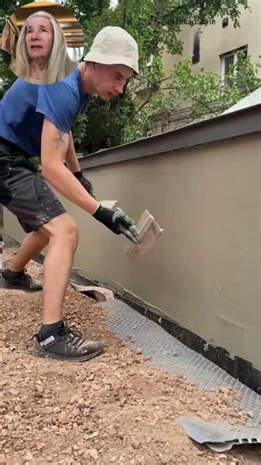 Incredible speed and precision in plastering #skills #construction #shorts