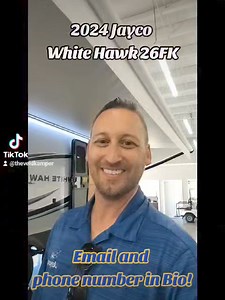 Jayco White Hawk travel trailer 26FK highlights: Front Kitchen Rear...