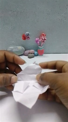 Diy easy cute paper mini bag