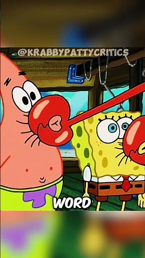 Spongebob Says A Bad Word 🤯?! #spongebob
