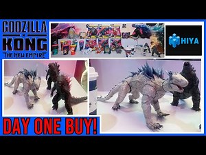 Hiya Toys Godzilla Evolved & Shimo Godzilla x Kong: The New Empire REVEALED!
