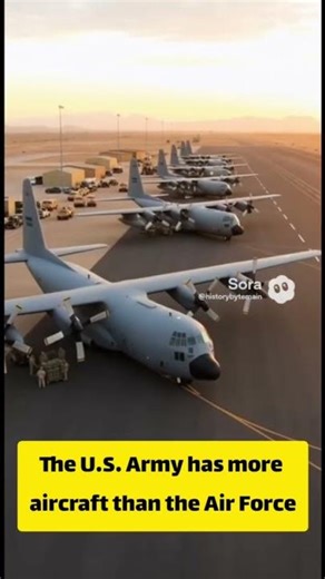 The Army Has More Aircraft Than the Air Force 😲✈️ #didyouknow