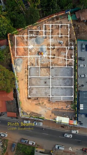 Archisource on Instagram: "Pile foundations, construction process by @architecture_amalgam • “A pile foundation, a kind of deep foundation, can be defined as a slender column or long cylinder made of materials such as concrete or steel which are used to support the structure and transfer the load at desired depth either by end bearing or skin friction. Foundation piles are usually used for large structures and in situations where the soil at shallow depth is not suitable to resist excessive sett