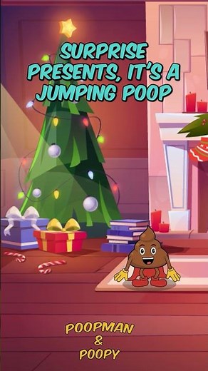 💩🎄🎶 When you eat cookies, is it a tiny poop? | 💩 Poopman & Poopy | The special Christmas poop song