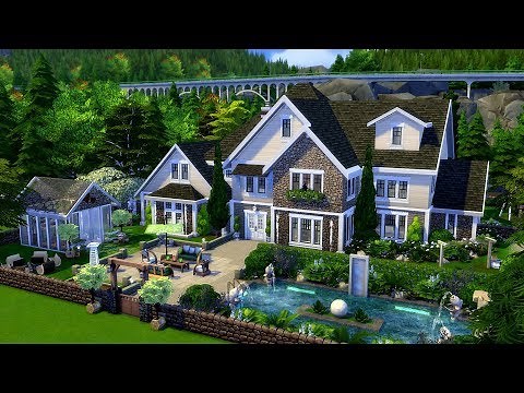 The Sims 4 || Speed Build || Cherry Tree Lane