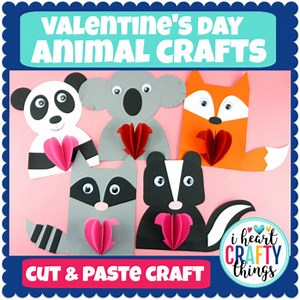 Animal Valentine's Day Crafts