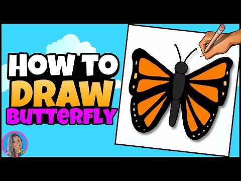 How to Draw a Butterfly | Spring Art for Kids