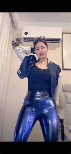 #dance #viral #videos leather legging dance