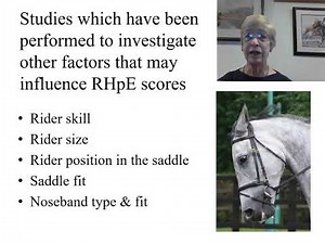 EVE Video Abstract, No 18, The Ridden Horse Pain Ethogram