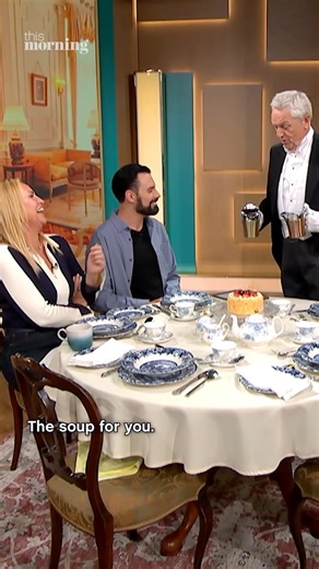 995K views · 5.6K reactions | When Brian Conley takes over as butler, expect the unexpected! | This Morning | Facebook