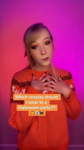 14K views · 850 reactions | Going to a Halloween party tomorrow night and I need help deciding!!  #neko #nekogirl #nekocosplay #catgirl #catgirlcosplay #cosplay #cosplaygirl #cosplayer #cosplaying #cosplaygirls #cosplayersofinstagram #tiktok #love #halloween #spookyseason #makeup #costume | Ariel.Black.Cosplay | Facebook