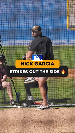 Nick Garcia Shines in Live ABs with Powerful Pitches