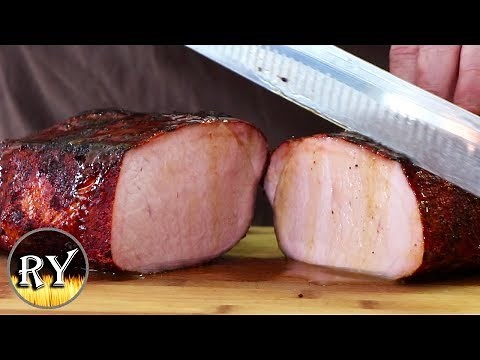 Smoking Pork Loin -- Start To Finish On The Weber Kettle