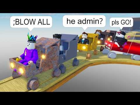 I Drive a Cart on Roblox BUT i ADMIN ABUSE